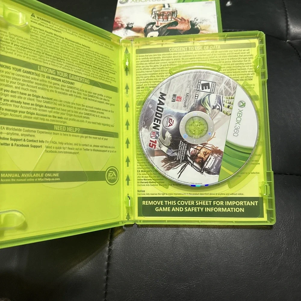 Madden NFL Xbox 360 (Madden 11, 12, 13, 15) (TESTED/WORKING) Same Day Shipping